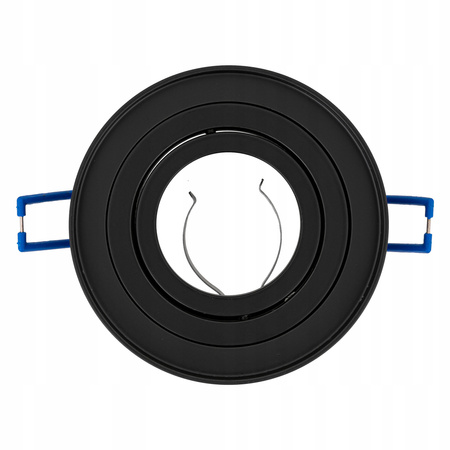 Oprawa podtynkowa GU10 95x30mm czarna