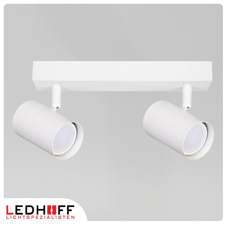 Lampa sufitowa Kinkiet podwójny GU10 biały LINEA