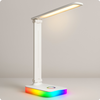 Lampka biurkowa LED biała 5W + światło RGB + USB