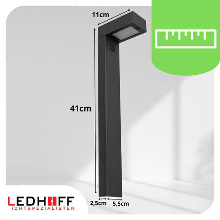 Lampa ogrodowa LED stojąca słupek wbijany SMART RGB