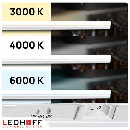 Lampa podszafkowa meblowa 120cm 16W listwa ze zmienną barwą