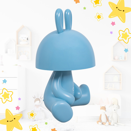 Lampka nocna LED dla dzieci KRÓLIK ciepłe światło Bezprzewodowa