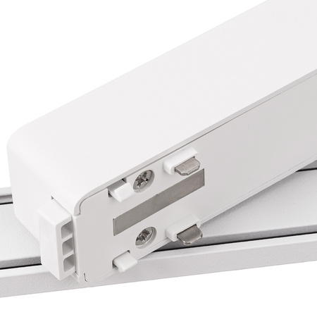 Lampa liniowa LED Reflektor na szynoprzewód magnetyczny 12W BIAŁA oprawa