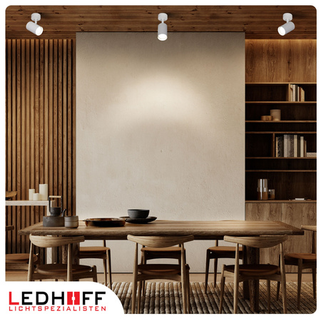 Lampa sufitowa Kinkiet pojedynczy GU10 biały LINEA