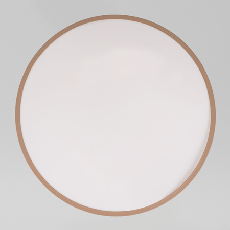 Plafon sufitowy LED beżowy 40cm - wysoka wydajność świetlna 100lm/W