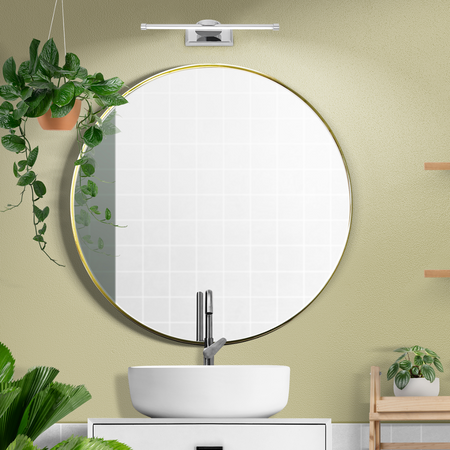 Kinkiet łazienkowy Lampa nad lustro 40cm chrom