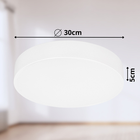 Plafon sufitowy LED biały 30cm