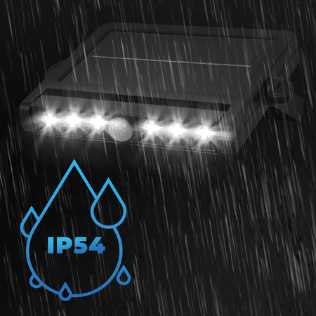 Lampa solarna z czujnikiem ruchu i zmierzchu LED