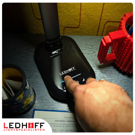 Lampka biurkowa LED czarna 9W