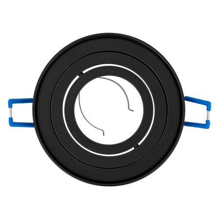 Oprawa podtynkowa GU10 96x15mm czarna
