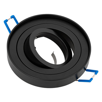 Oprawa podtynkowa GU10 96x15mm czarna