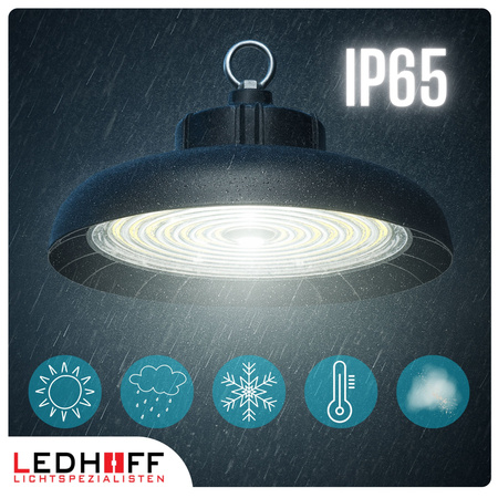 Lampa przemysłowa LED HighBay UFO 240W 200W 150W 3 moce światła na magazyn halę