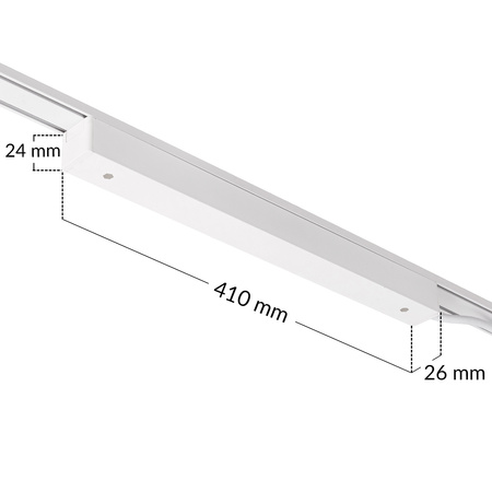 Zasilacz do szynoprzewodu magnetycznego 200W na szynę magnetyczną BIAŁY