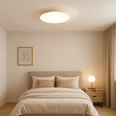 Plafon sufitowy LED biały 50cm