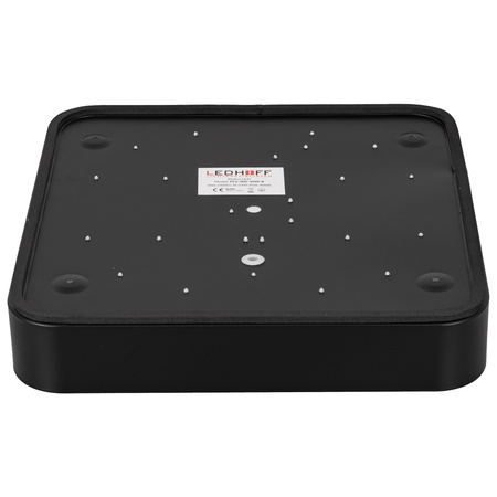 Plafon sufitowy LED czarny 30x30cm
