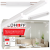Oświetlenie szynowe magnetyczne ZESTAW listwa 1m + 2x lampa liniowa LED
