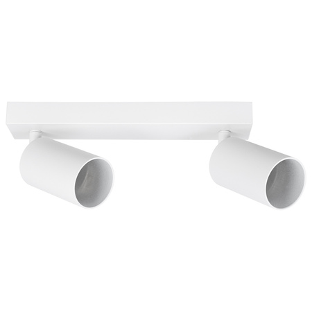 Kinkiet sufitowy podwójny Spot GU10 biały