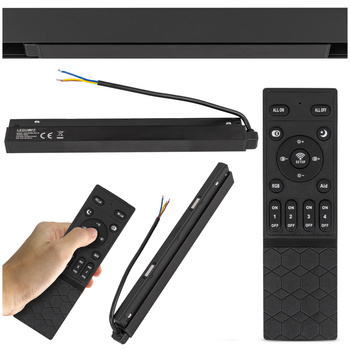 Pilot + zasilacz do szyny magnetycznej M20 - zestaw 200W