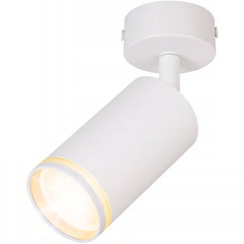 Kinkiet sufitowy pojedynczy Spot GU10 biały