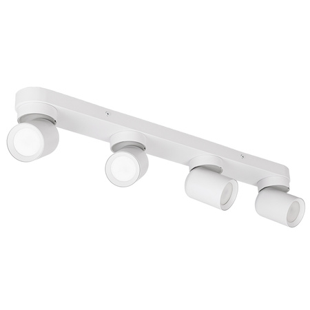 Kinkiet sufitowy poczwórny Spot GU10 biały