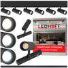 ZESTAW M20 LED 6x Lampa punktowa SPOT 7W 3 BARWY ŚWIATŁA + szyna magnetyczna 2m