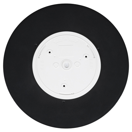 Plafon sufitowy LED okrągły czarny Lampa sufitowa 3 barwy światła 30cm IP54