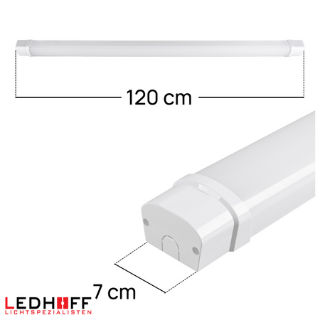 Oprawa hermetyczna LED 120cm 40W 4800lm 3 barwy światła