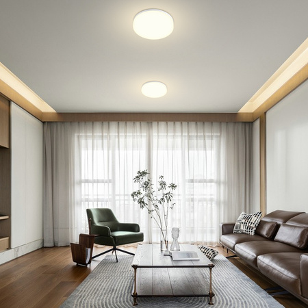 Plafon sufitowy LED okrągły biały 3 barwy światła 22cm IP54