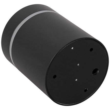 Oprawa sufitowa natynkowa Tuba GU10 okrągła czarna