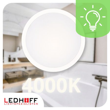 Plafon LED z CZUJNIKIEM RUCHU Lampa sufitowa 22cm ZEWNĘTRZNA