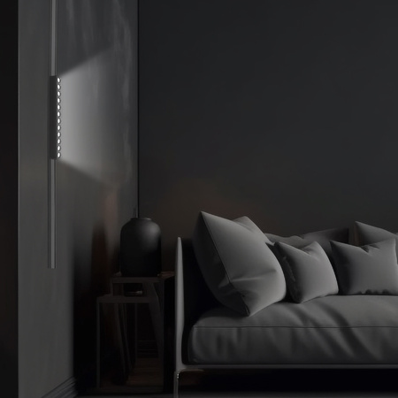 Oświetlenie szynowe magnetyczne ZESTAW 2x Listwa 1m + 6x lampa LED CZARNY