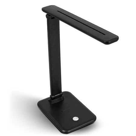 Lampka biurkowa LED czarna 9W + ładowarka indukcyjna