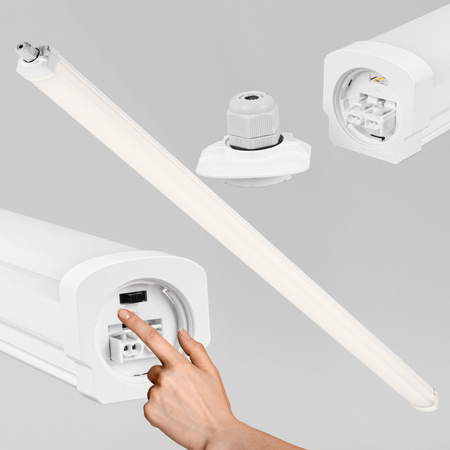 Oprawa hermetyczna LED 120cm 5400lm zmienna barwa światła 3000-6500K