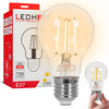 Żarówka LED E27 filamentowa 6W 720lm ciepła biała ozdobna
