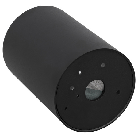 Oprawa sufitowa natynkowa Tuba GU10 okrągła czarna