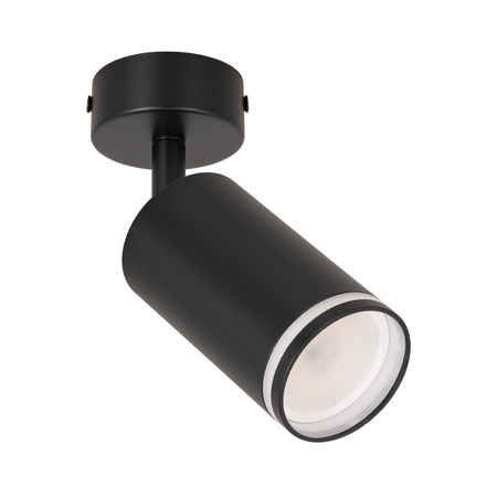 Kinkiet sufitowy pojedynczy Spot GU10 czarny