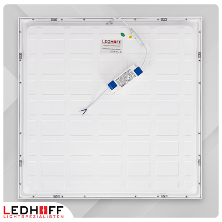 6x Panel podtynkowy LED 60x60cm 40W 4000lm