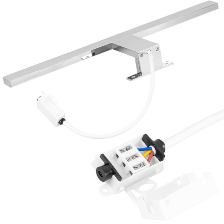 Kinkiet łazienkowy Lampa nad lustro 40cm chrom