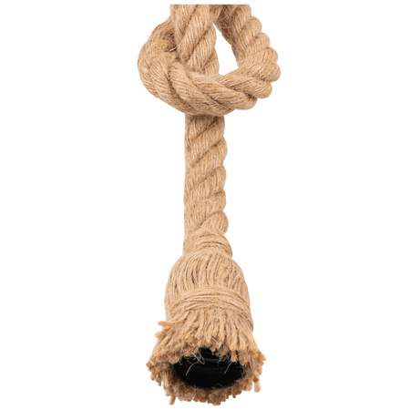 Lampa sufitowa wisząca Sznur konopny jutowy 1,2m Lina E27