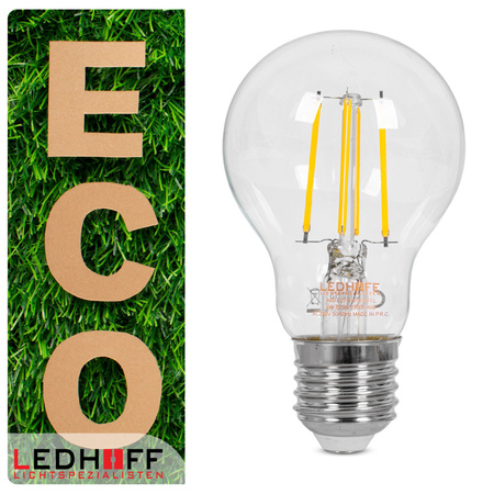 Żarówka LED E27 filamentowa 6W 720lm ciepła biała ozdobna