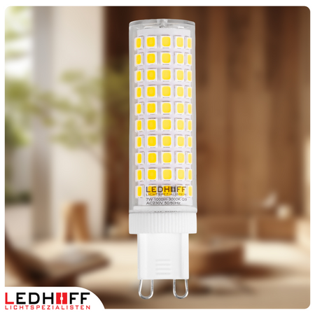 Żarówka LED G9 7W 1000lm 3000K barwa ciepła