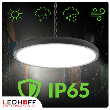 Lampa przemysłowa LED HighBay UFO 150W 3 barwy światła na magazyn halę
