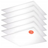 6x Panel podtynkowy LED 60x60cm 40W 4000lm