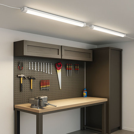 Oprawa hermetyczna LED 150cm 6750lm zmienna barwa światła 3000-6500K