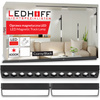 Oświetlenie szynowe magnetyczna ZESTAW listwa 1m + 3x lampa LED CZARNA