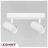 Lampa sufitowa Kinkiet podwójny GU10 biały LINEA