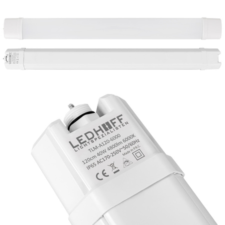 Oprawa hermetyczna LED 120cm 40W zimne światło