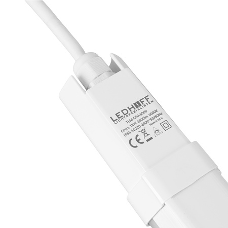 Oprawa hermetyczna LED 60cm 18W zimne światło