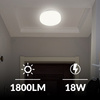 Plafon sufitowy LED okrągły biały 3 barwy światła 22cm IP54