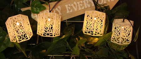 Girlanda solarna 10x LED